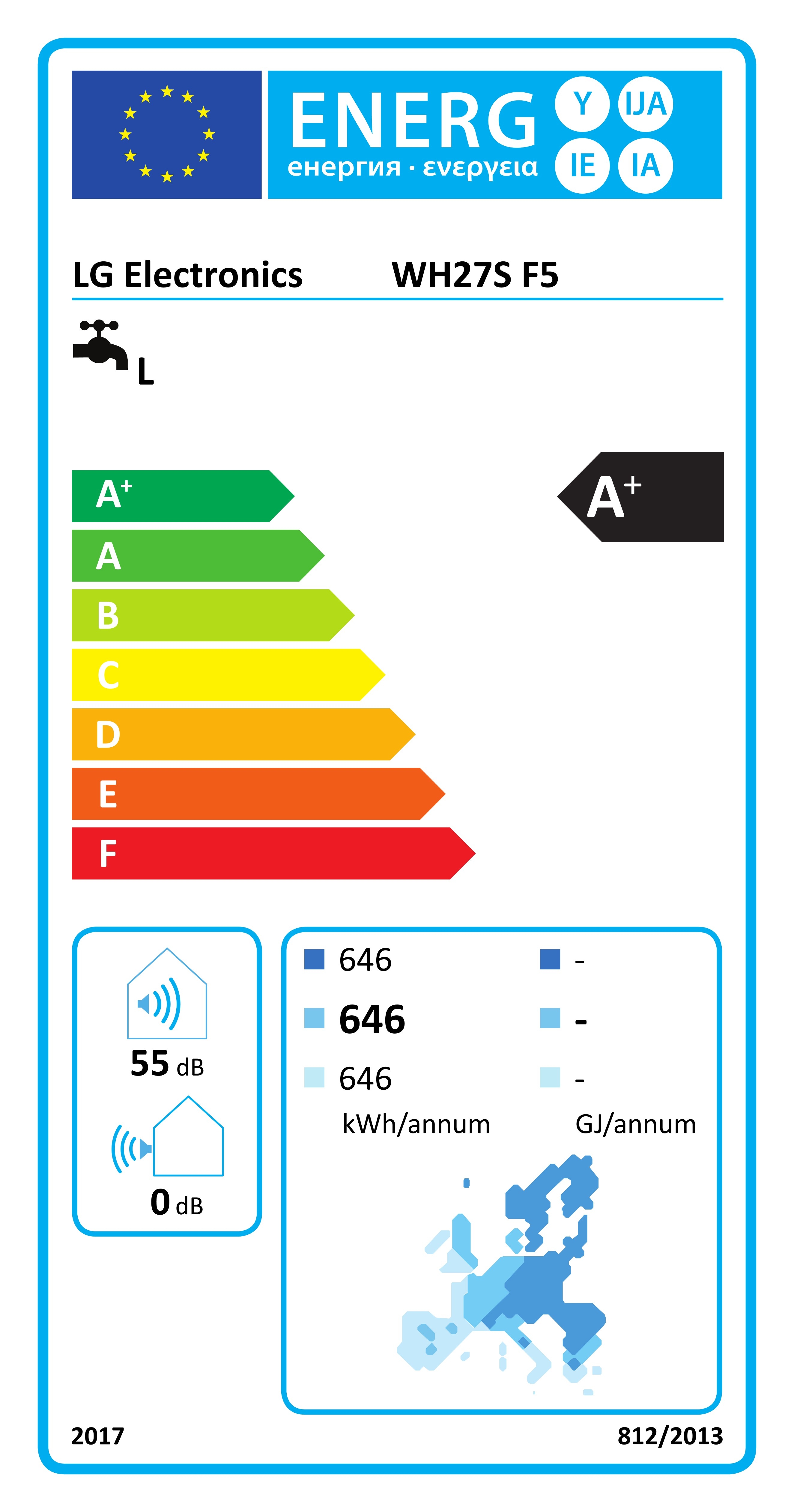 Brauchwasserwärmepumpe mit 270 Liter ohne Register App-Fähig R134A -B-WARE - 9