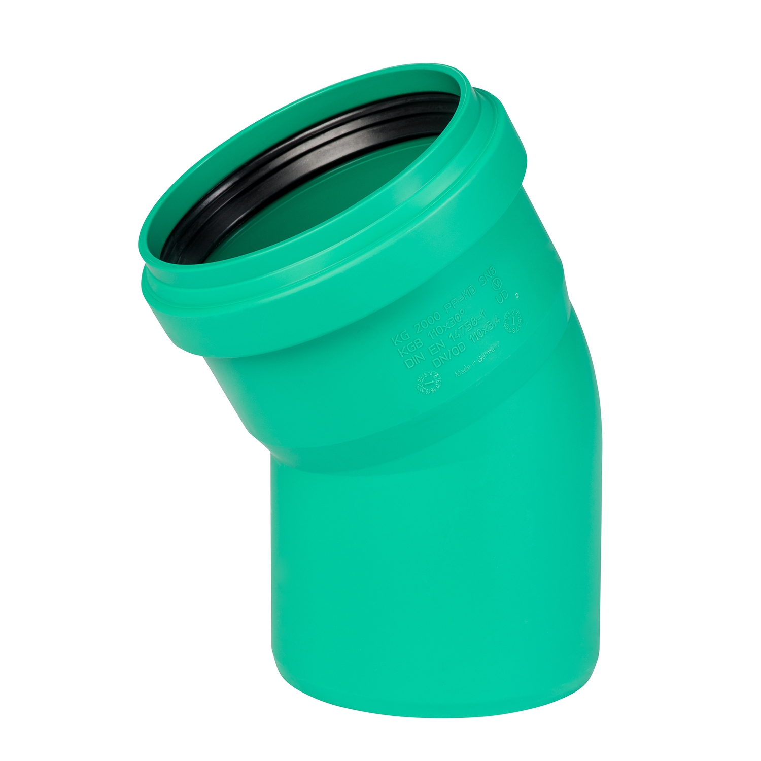 KG 2000 - KGB-Bogen 30°, DN 110 KG 2000 - KGB-Bogen 30°, DN 110