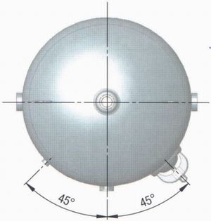 Windkessel 500 Liter für Hauswasseranlage / Brunnen - 3