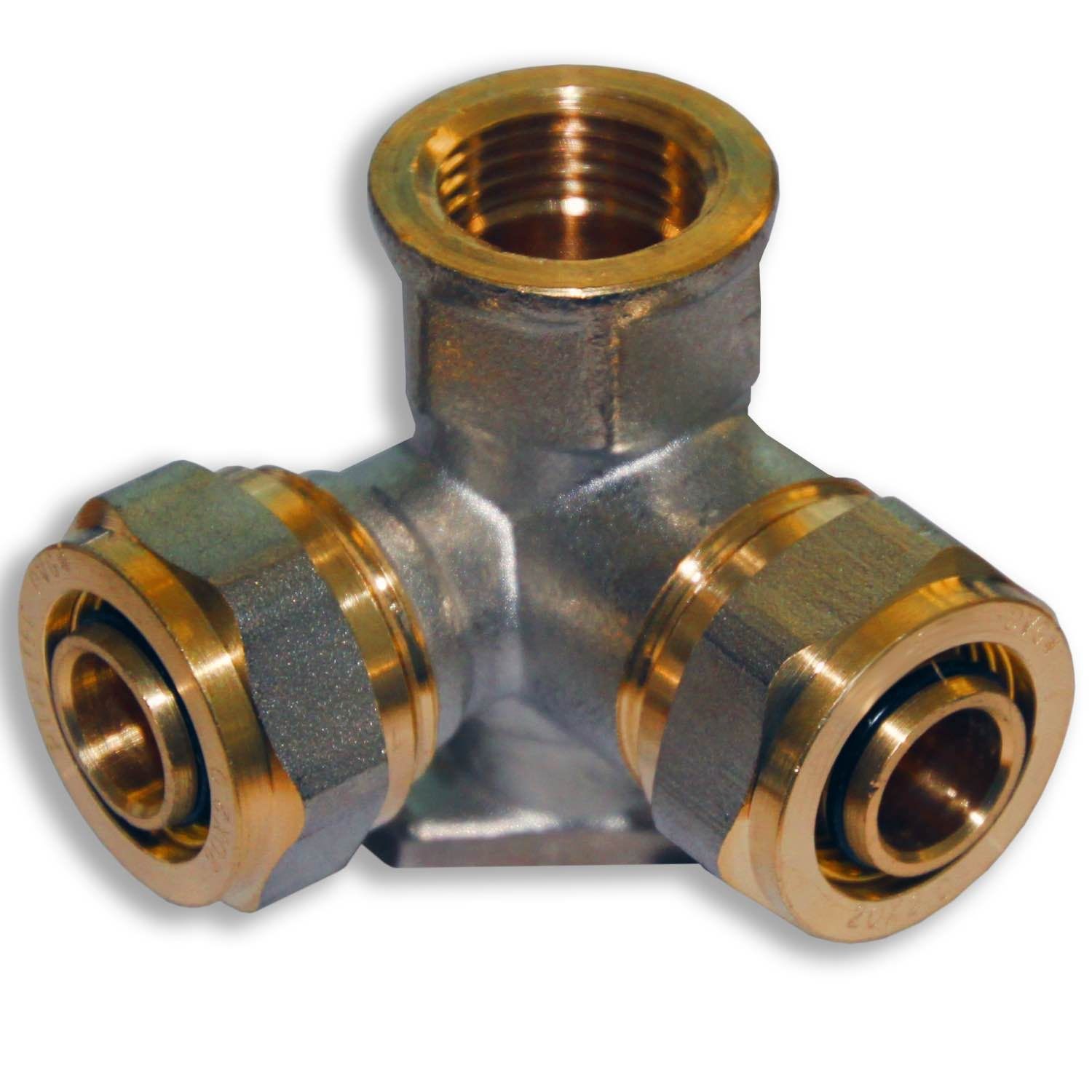 easyFIX Schraubfitting Doppel-Wandscheibe 90° 16 x 1/2 " easyFIX Schraubfitting Doppel-Wandscheibe 90° 16 x 1/2 "