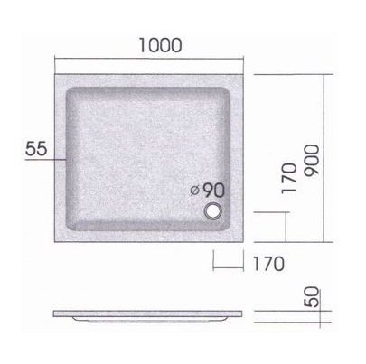 Kimmel Duschwanne KSB 7 - 2