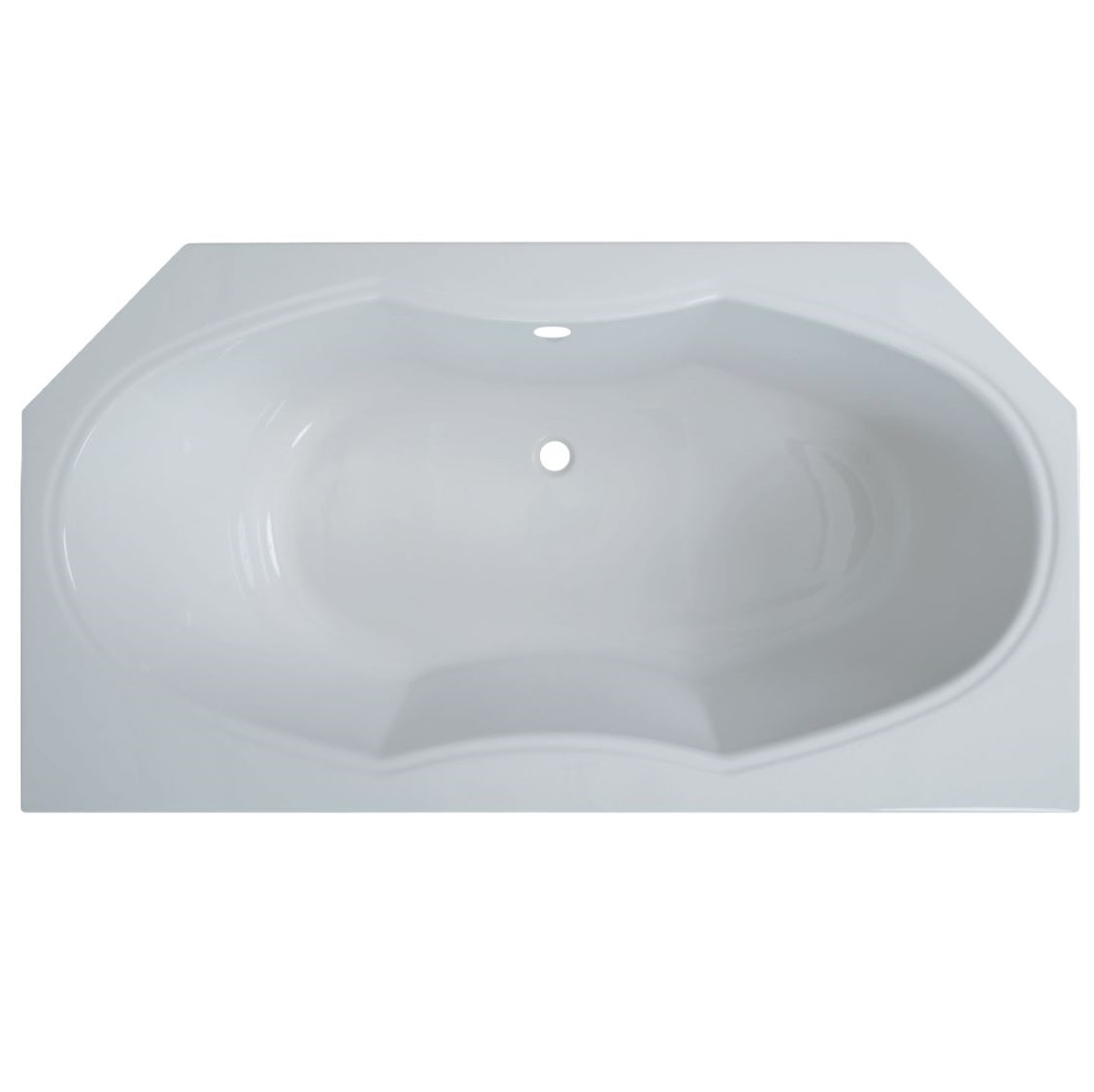Raumspar-Badewanne Carolasee 2D 165x90 cm Raumspar-Badewanne Carolasee 2D 165x90 cm