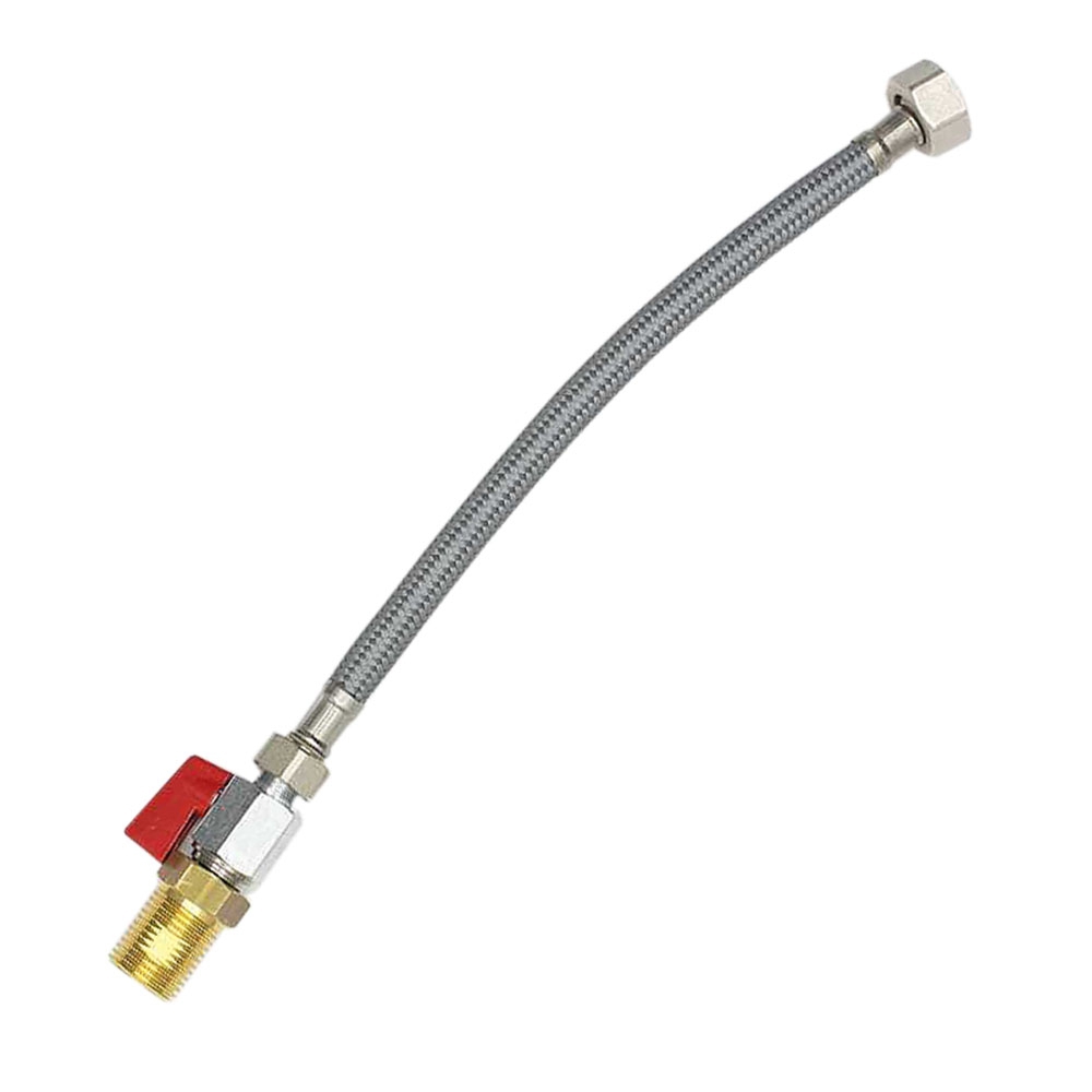 Flexischlauch 1/2" mit Kugelhahn Flexischlauch 1/2" mit Kugelhahn