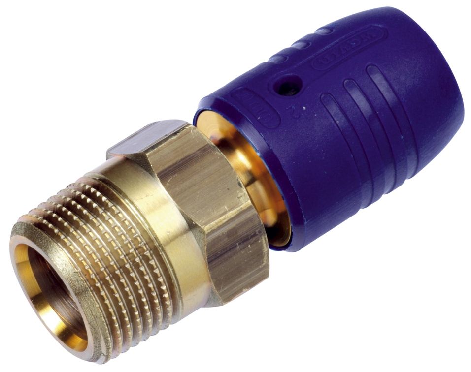 smartFIX Steckfitting Kupplung AG 25 x1" Metall smartFIX Steckfitting Kupplung AG 25 x1" Metall