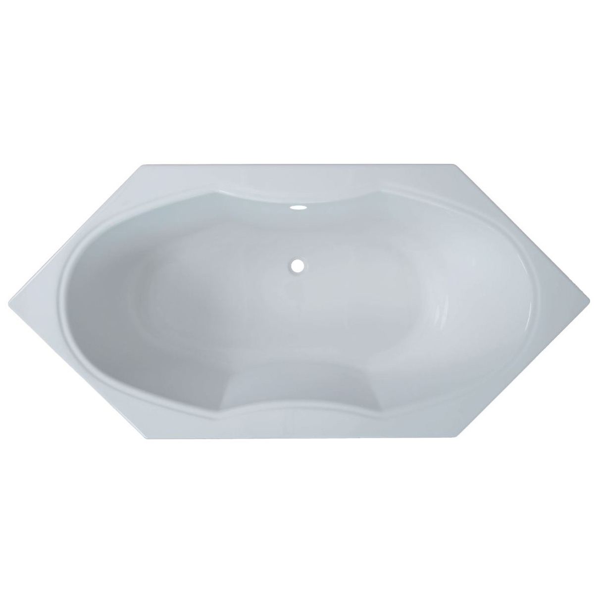 Sechseck - Badewanne Bergsee Sechseck - Badewanne Bergsee