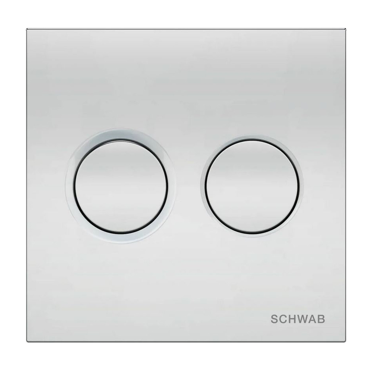 Luga (Itea DUO) pneumatische Betätigungsplatte DF Glanzchrom für SPK XS Luga (Itea DUO) pneumatische Betätigungsplatte DF Glanzchrom für SPK XS