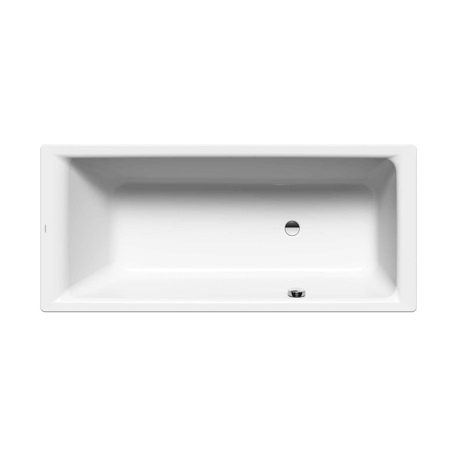 Badewanne Puro mit seitlichem Überlauf rechts 180x80 #657, Füße, Ablauf
