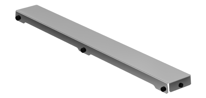 Duschrinne 90 cm inkl. Gitter PLAIN - 3