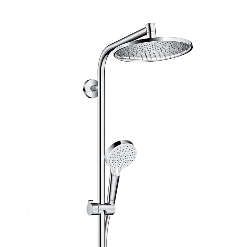 CROMETTA S Showerpipe 240 1jet Duschsystem mit Brausethermostat Ecostat 1001 CL - 2