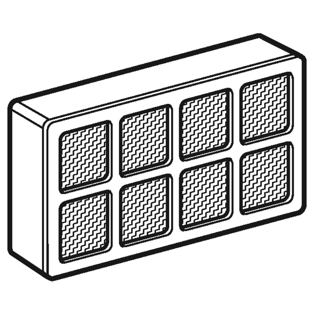 Aktivkohlefilter Typ 1 für Sigma40 - 2