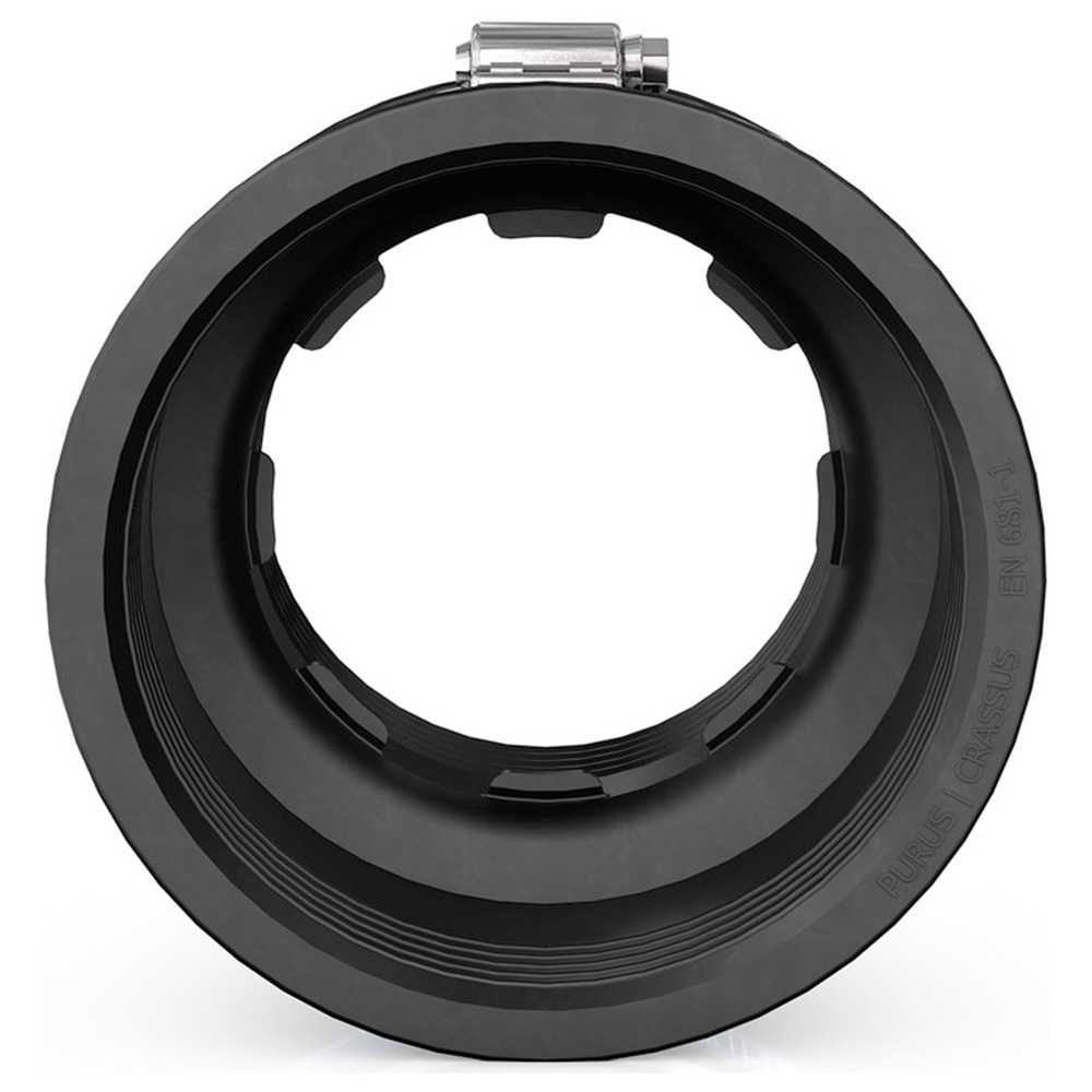 Adapterkupplung CAC1155, 100 - 115 mm x 75 - 90 mm Spezialverbinder für Abwasserrohre - 3