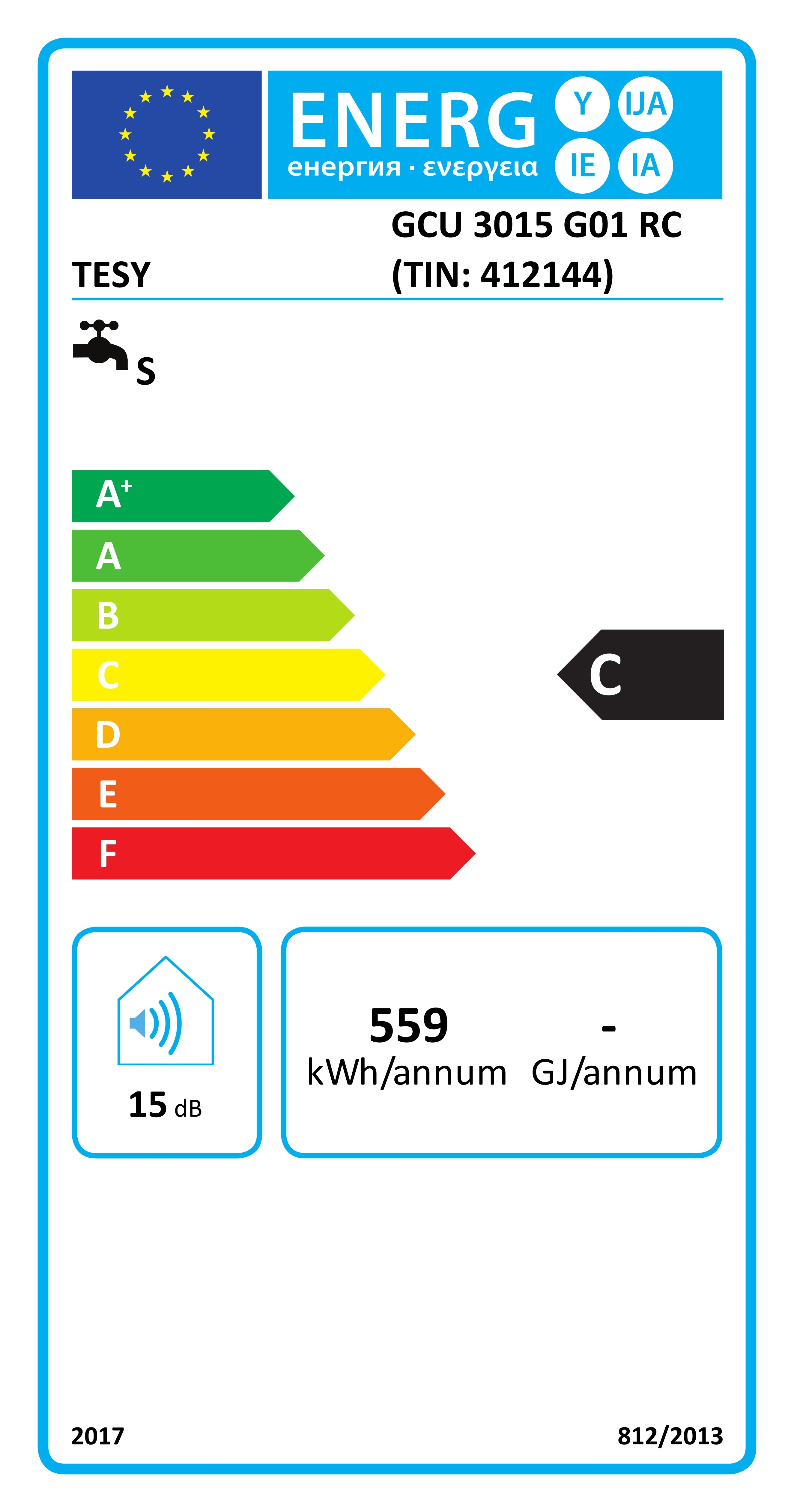 30 L Elektro-Boiler druckfest für den Einbau unter Kückenspüle