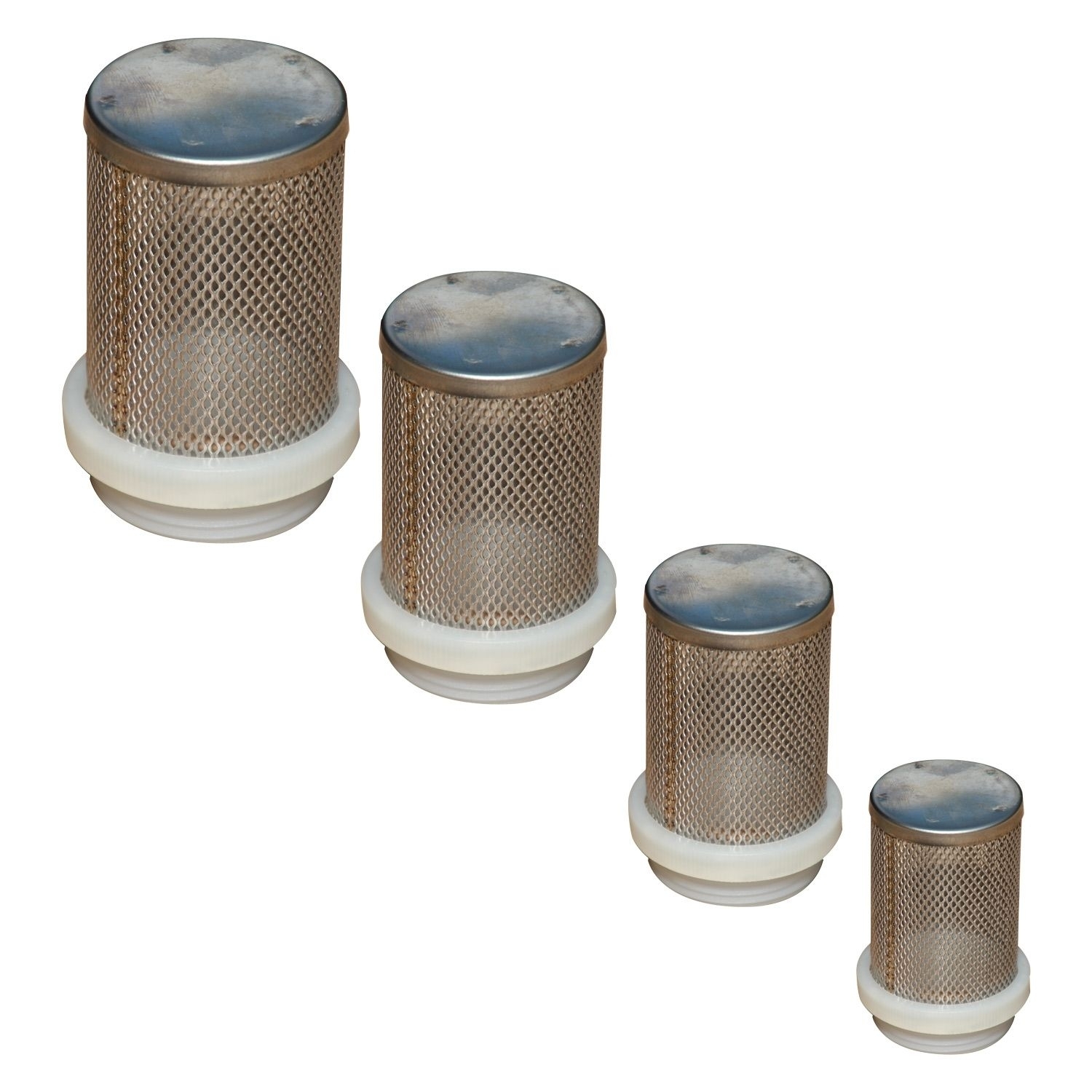 Saugkorb aus Edelstahl 1"