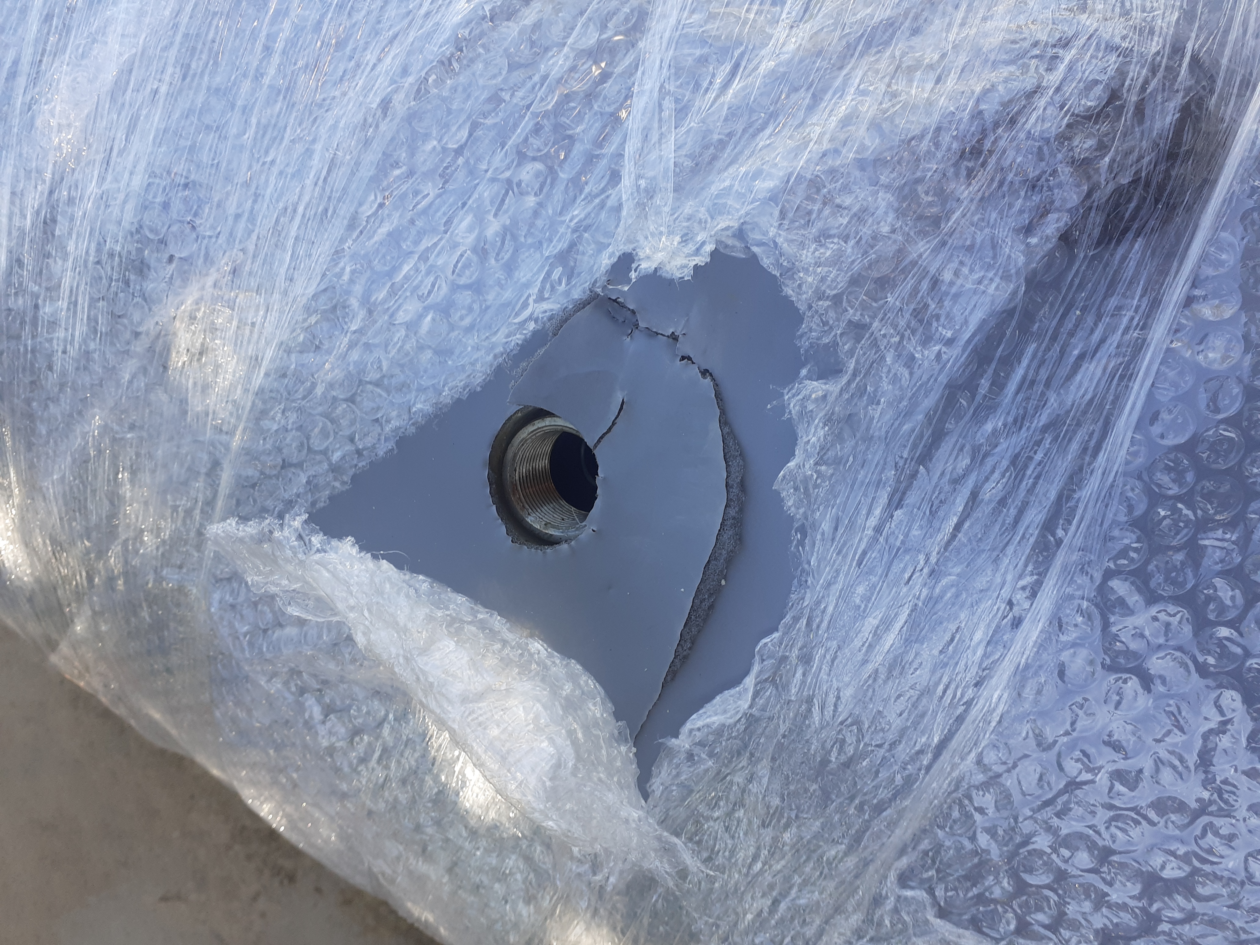 Pufferspeicher 400 Liter mit 2 Wärmetauschern / B-WARE ! - 3