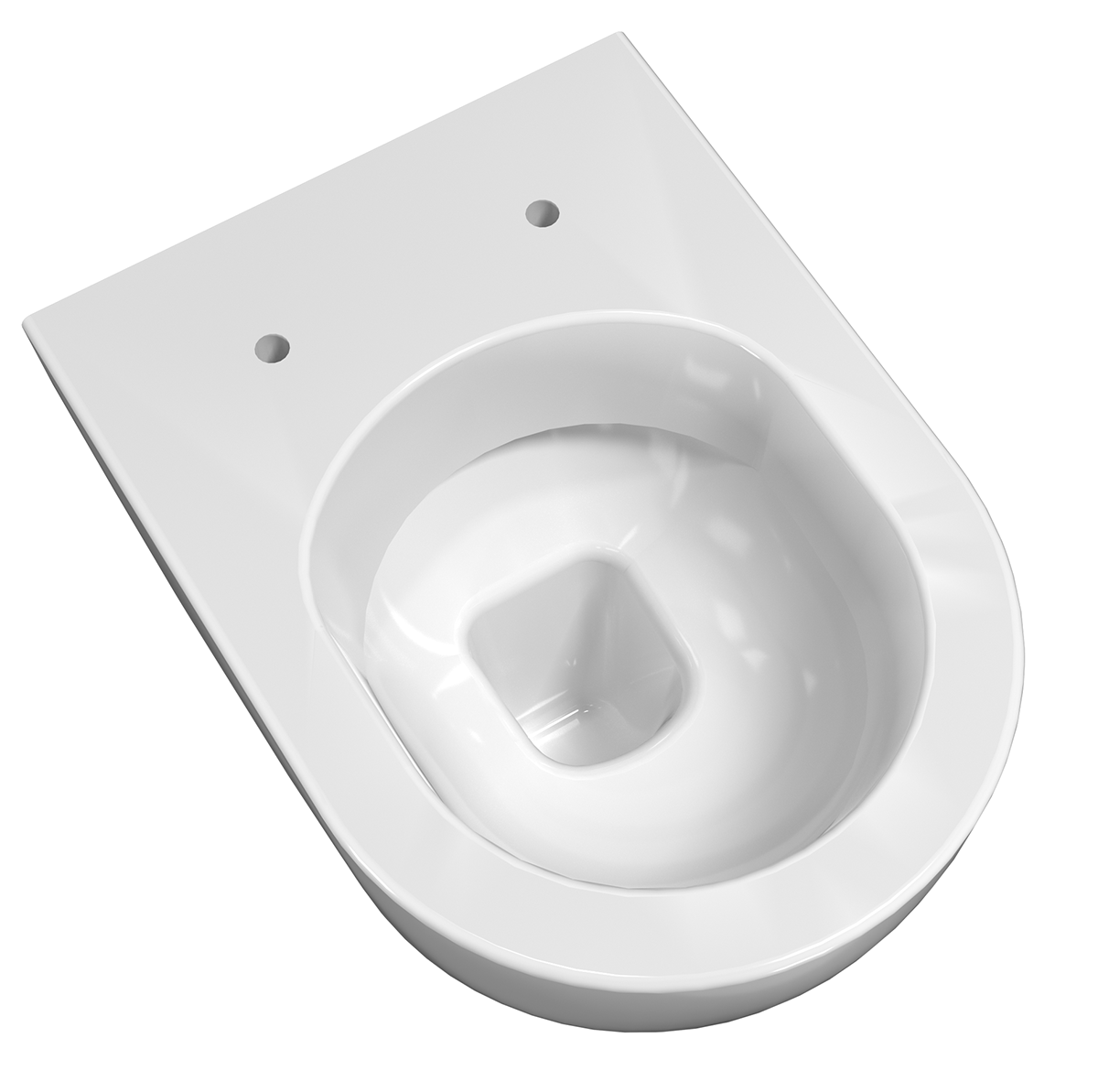 Melbourne Wand-WC Kompakt, spülrandlos, inkl. Sitz mit Absenkautomatik - 2