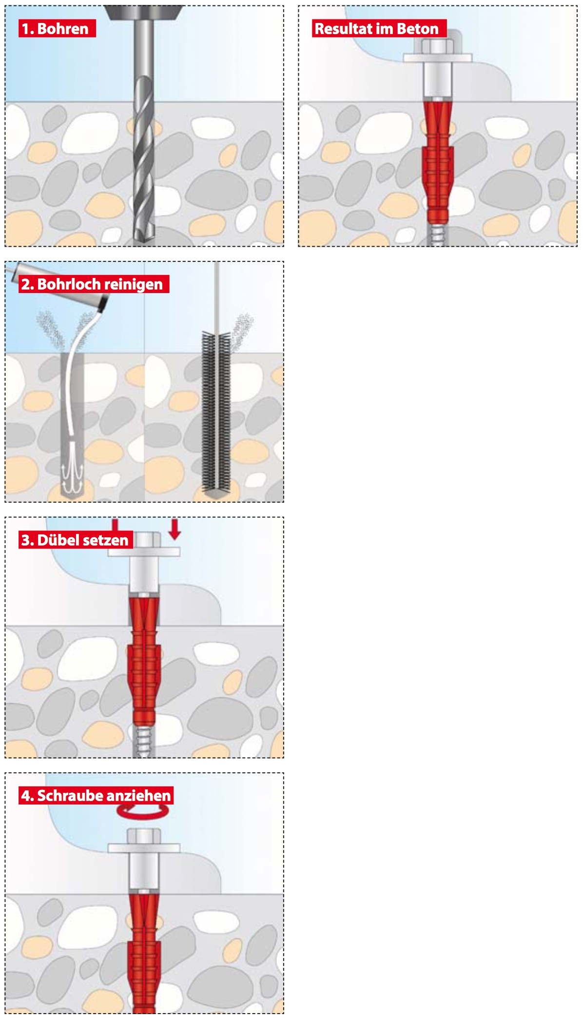 Stand-WC-Befestigung Toilet Plus weiß - 2