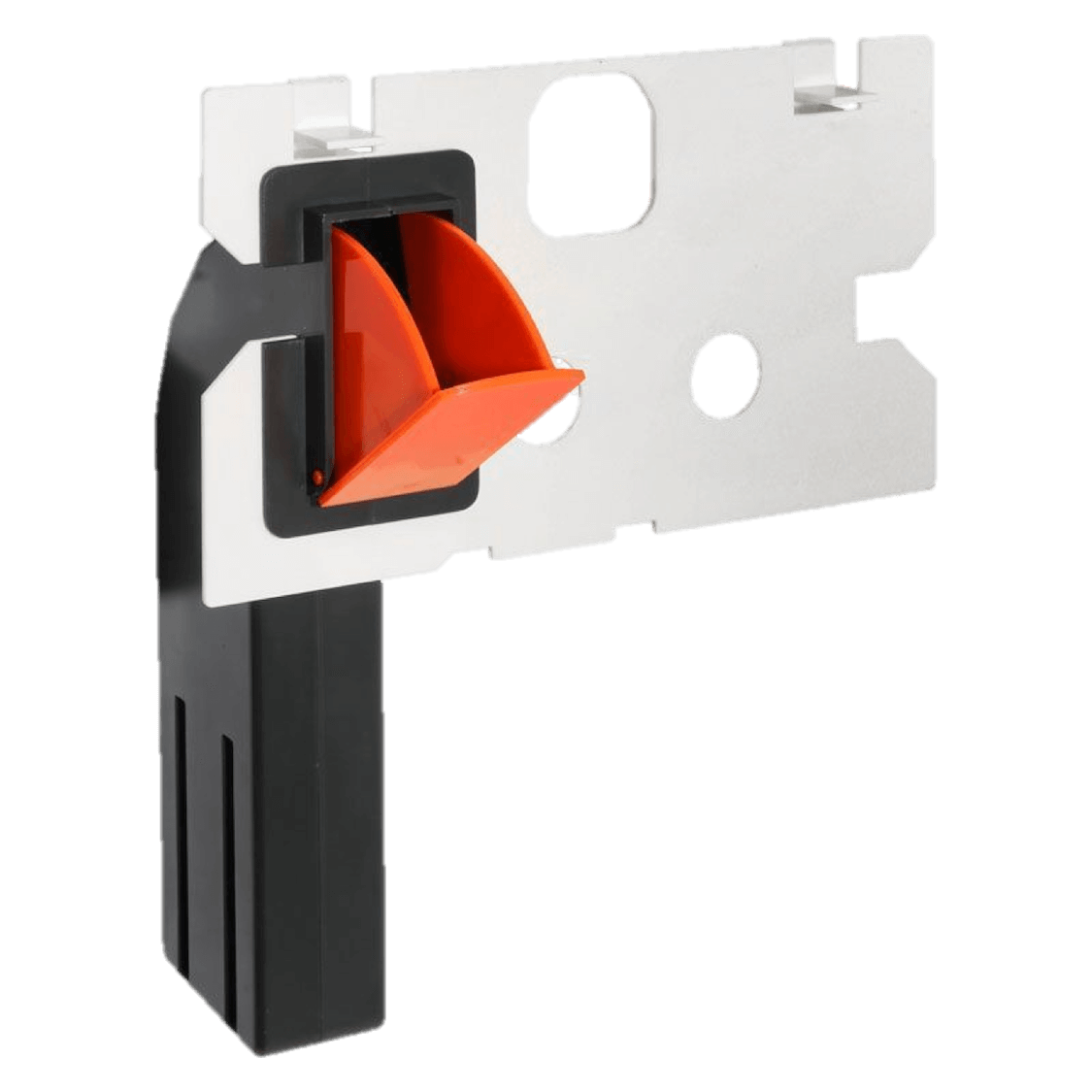 WC-Set Duofix Basic mit Tiefspül WC, Einwurfschacht, Delta 25 und WC Sitz - 7