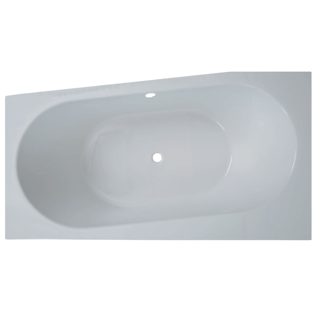 Raumspar-Badewanne Flora L, links 180 x 100 cm Raumspar-Badewanne Flora L, links 180 x 100 cm