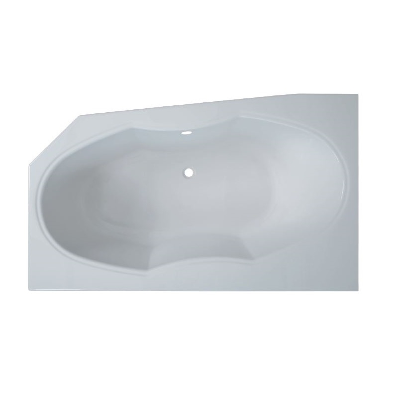Raumspar-Badewanne Wörthersee 1L, links 165 x 100 cm Raumspar-Badewanne Wörthersee 1L, links 165 x 100 cm