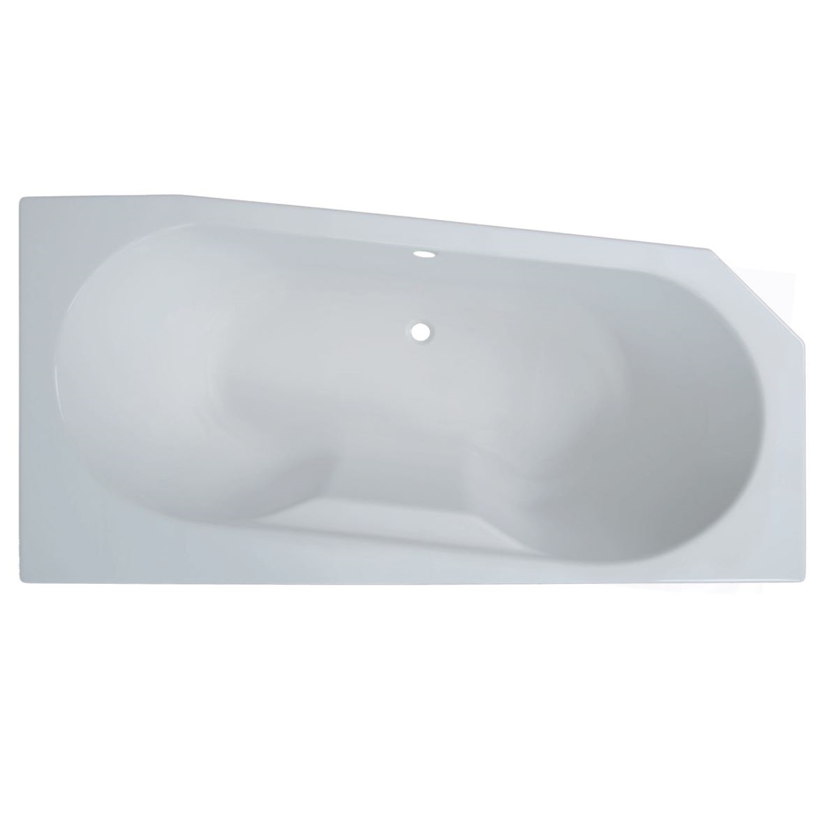Raumspar-Badewanne Leni R, rechts 180 x 100 cm Raumspar-Badewanne Leni R, rechts 180 x 100 cm