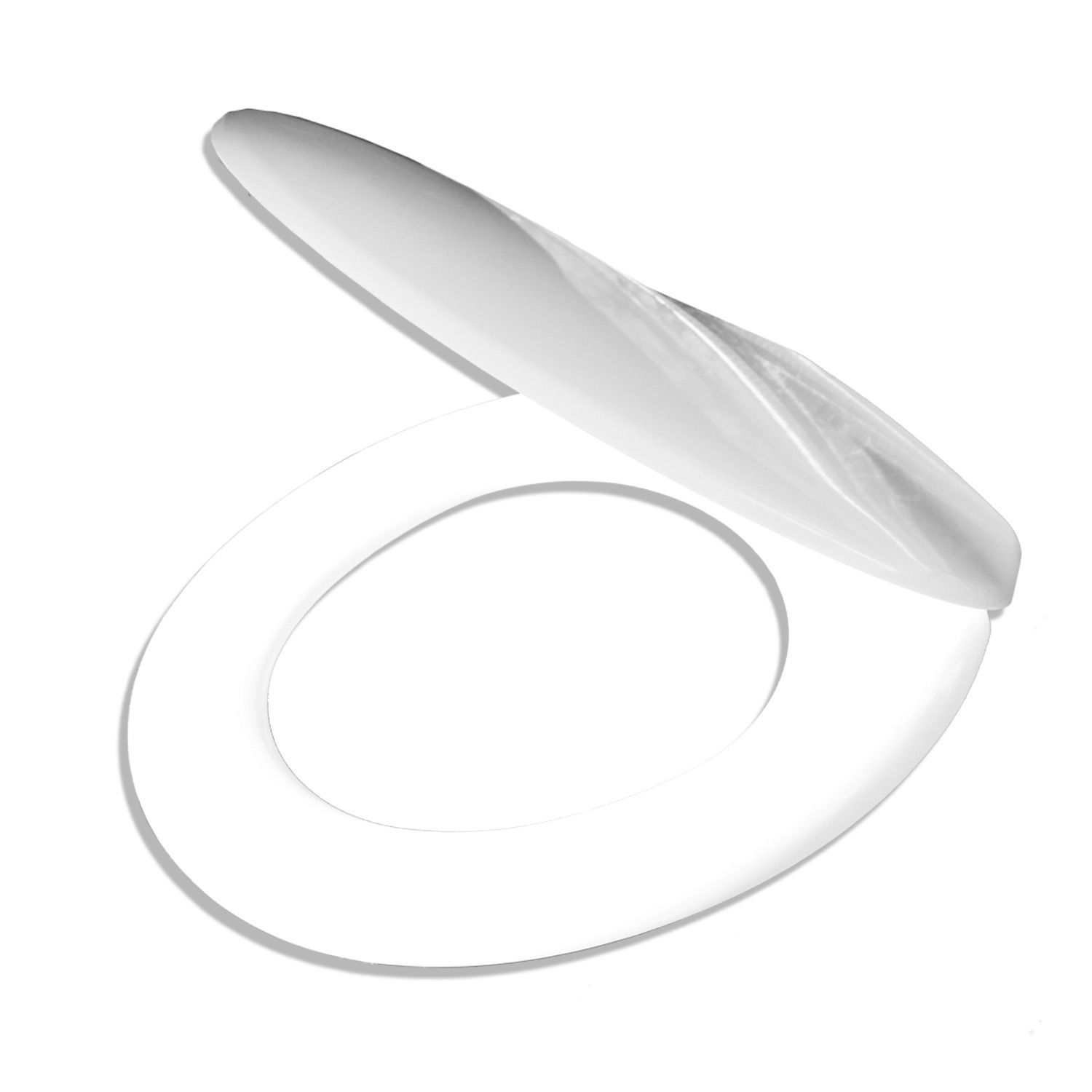 WC-Set Duofix Basic Vorwandelement mit GROHE Tiefspül WC spülrandlos, Delta 25, WC Sitz - 7