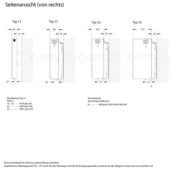 Logatrend VC-Profil Ventil-Heizkörper Typ 11-300-400 - 5
