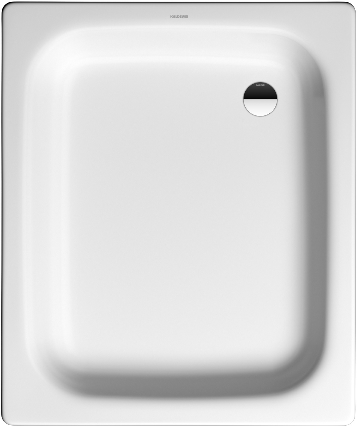 B-Ware ! Duschwanne Sanidusch 90 x 75 x 14 cm, weiß m. Träger & Ablaufgarnitur - 1