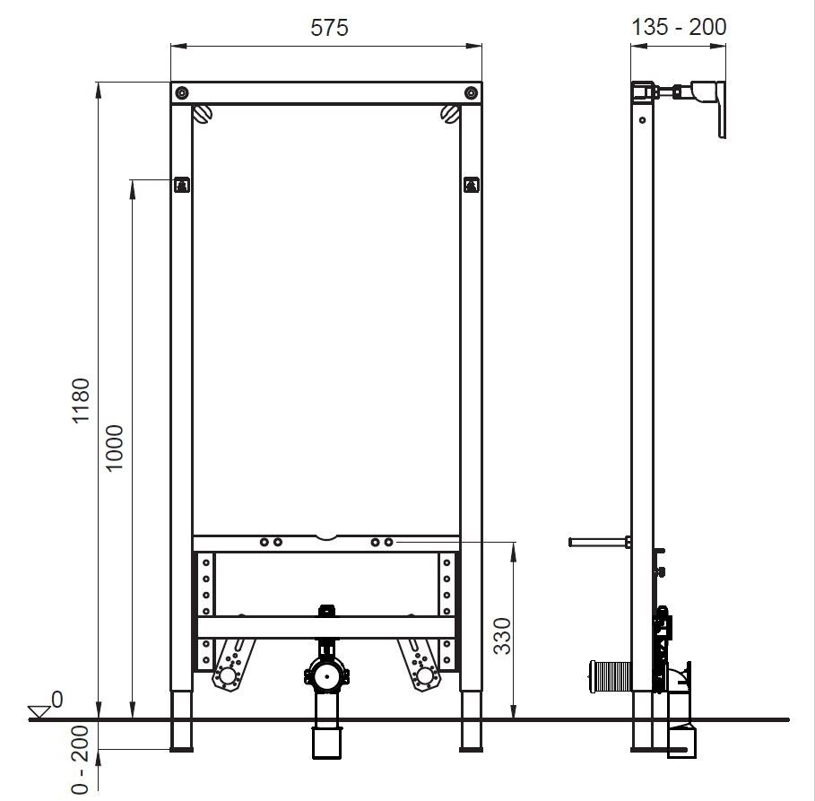 Excellent Bidet-Element inkl. Wandhalter - 3