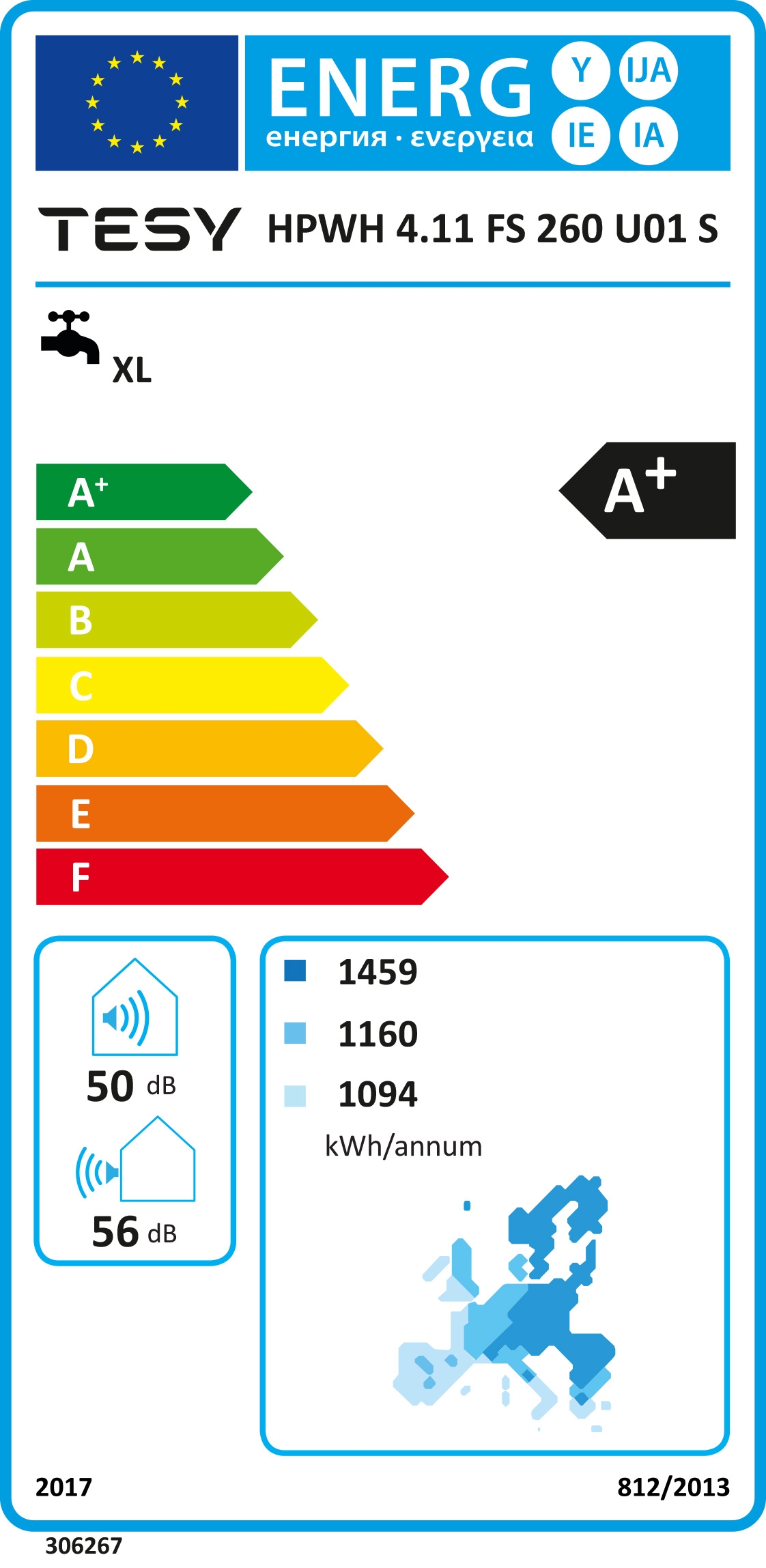 R290 Brauchwasserwärmepumpe 260 Liter Modell 4.11 mit Rohrregister - 7