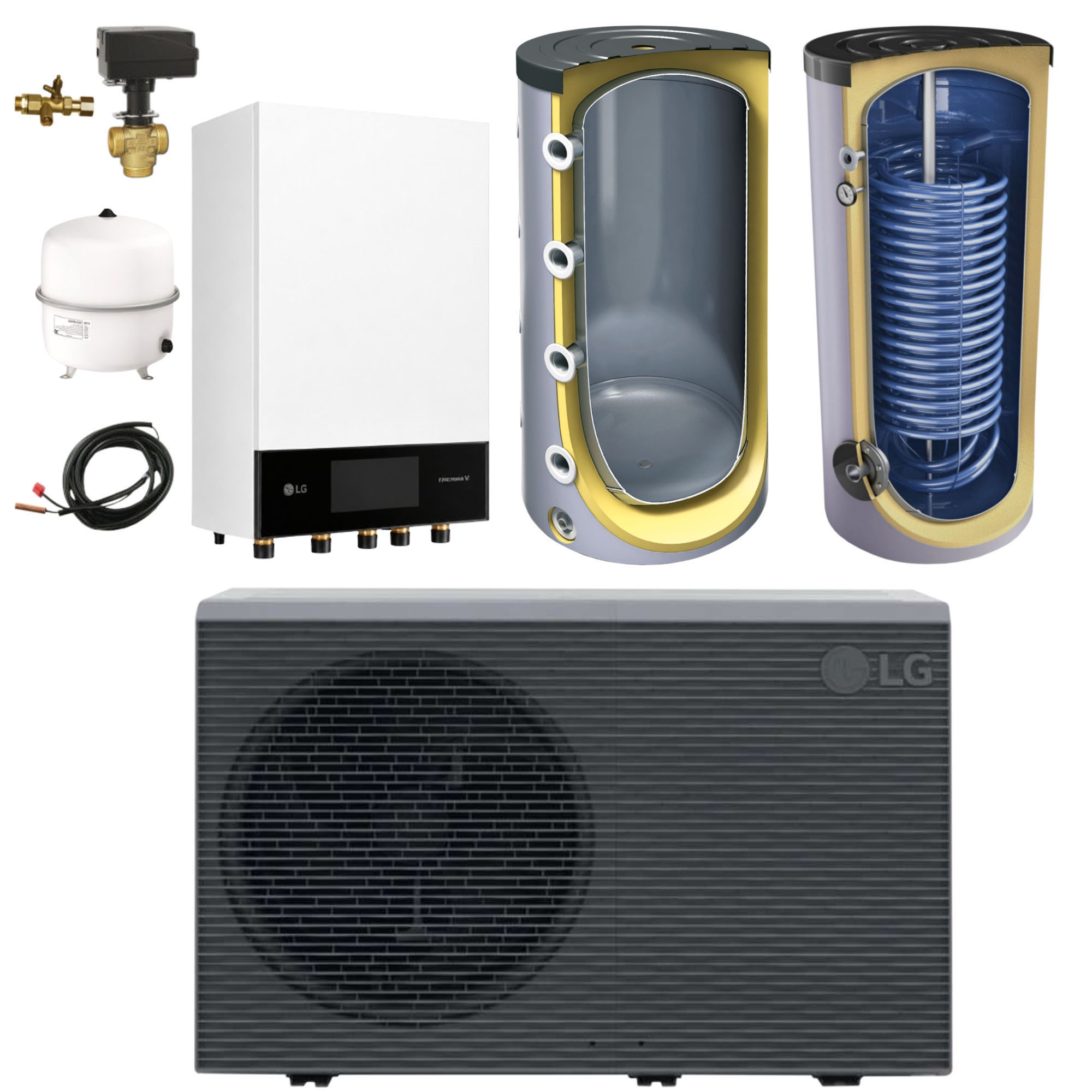 Therma V R290 Hydro-Split Wärmepumpe Paket
