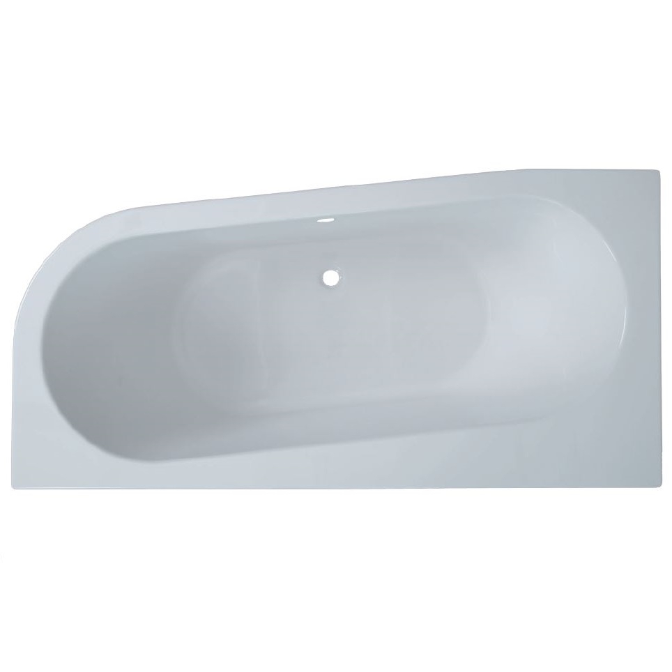 Raumspar-Badewanne Eissee L, links 170 x 85 cm Raumspar-Badewanne Eissee L, links 170 x 85 cm