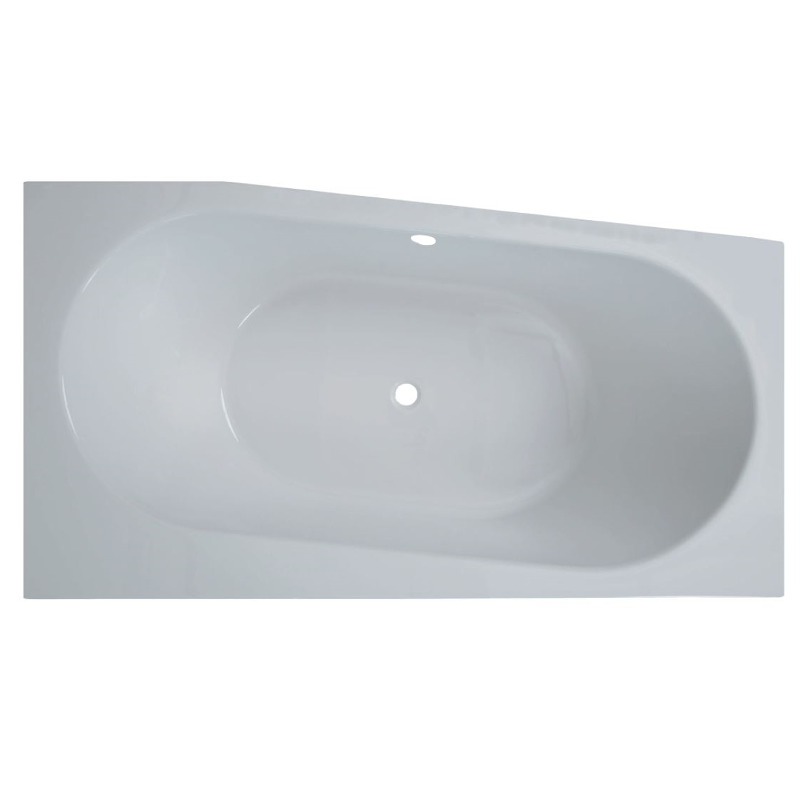 Raumspar-Badewanne Flora R, rechts 180 x 100 cm Raumspar-Badewanne Flora R, rechts 180 x 100 cm