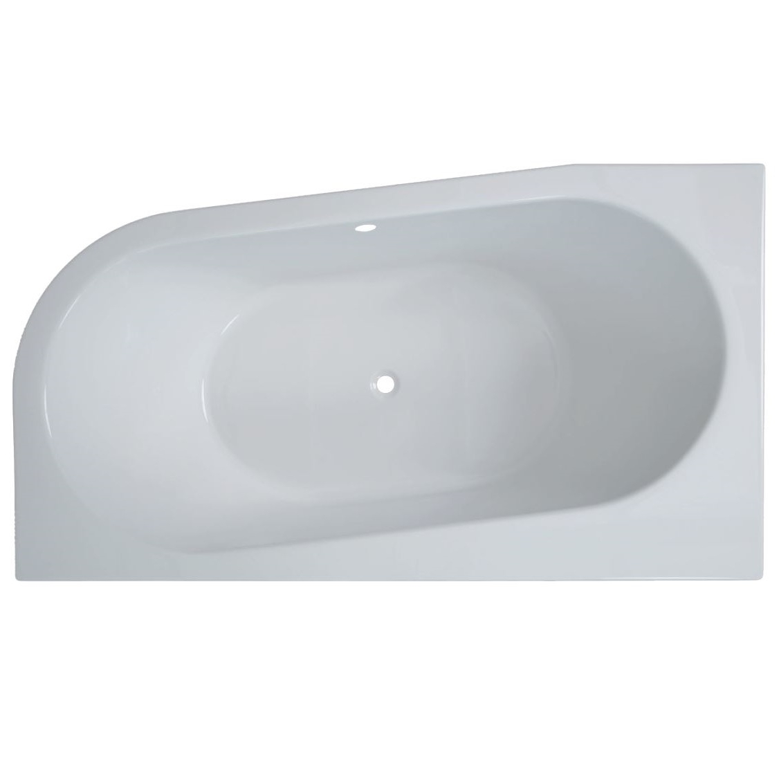 Raumspar-Badewanne Stella L, links 180 x 100 cm Raumspar-Badewanne Stella L, links 180 x 100 cm