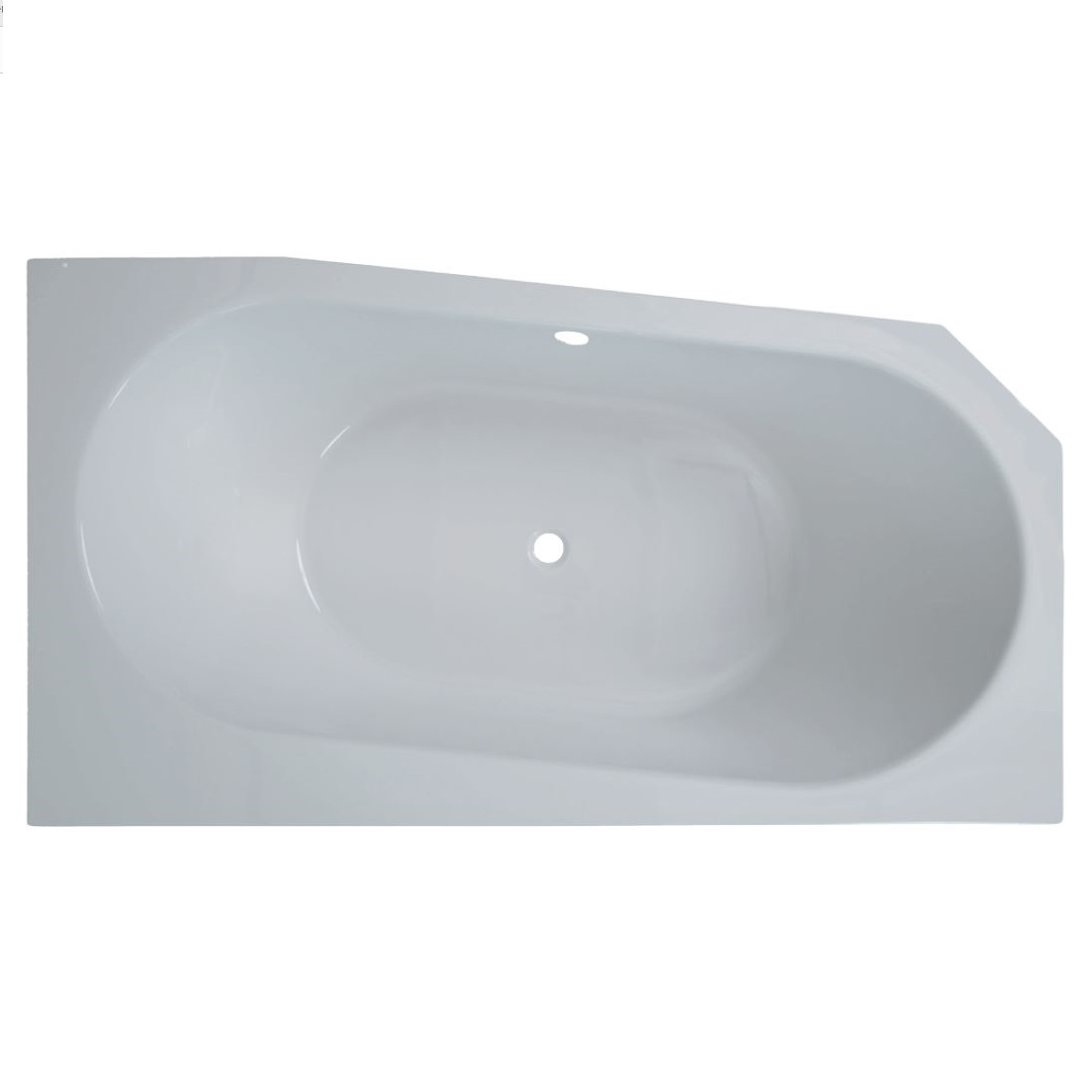 Raumspar-Badewanne Lena R, rechts 180 x 100 cm Raumspar-Badewanne Lena R, rechts 180 x 100 cm