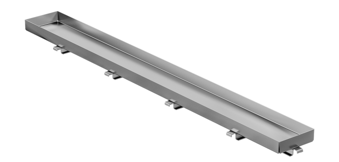 Duschrinne 70 cm inkl. Auflage STONE (befliesbar) - 3