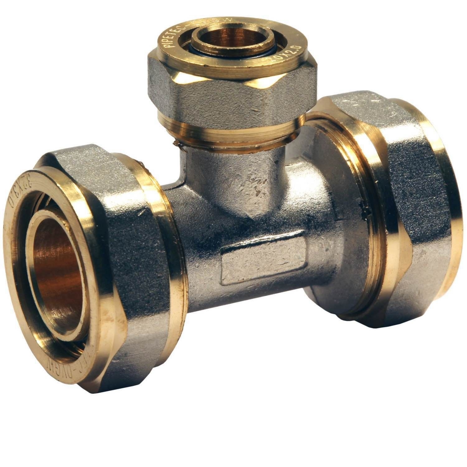 easyFIX Schraubfitting T-Stück 32 - 16 - 32