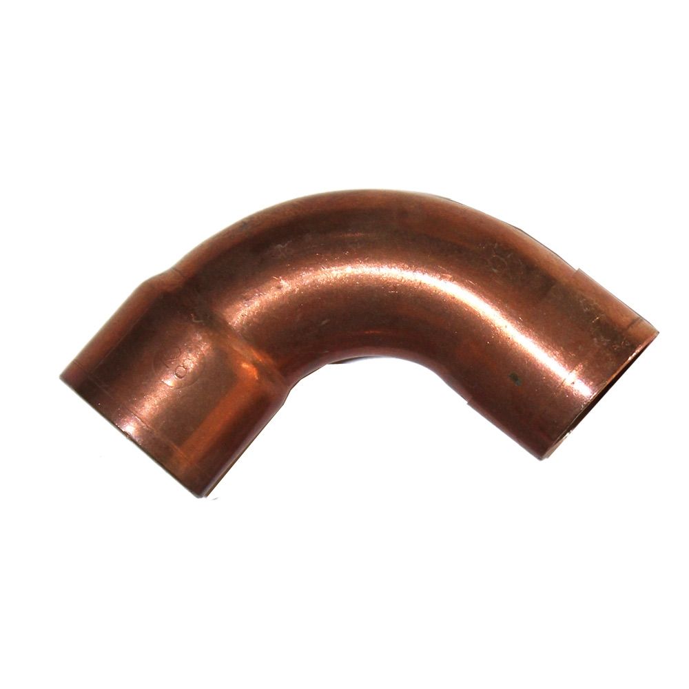 Kupfer-Lötfitting 90° Winkel 22 mm i/a #5092 Kupfer-Lötfitting 90° Winkel 22 mm i/a #5092