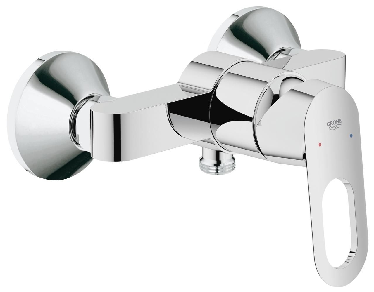 BauLoop Einhebel-Brause Armatur chrom BauLoop Einhebel-Brause Armatur chrom