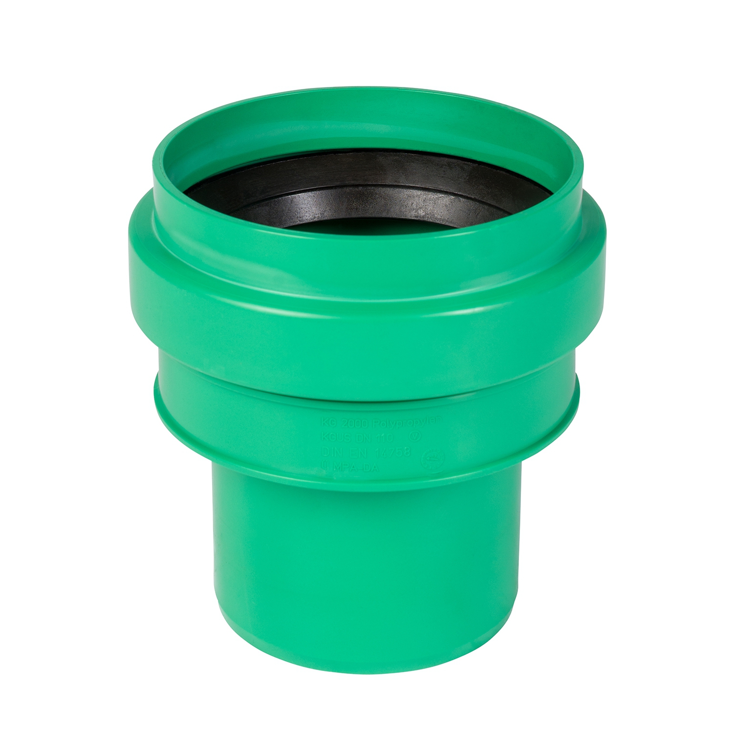 KG 2000 - KGUS-Übergangsstück DN110,Anschl. an Steinzeugrohr-Spitzende