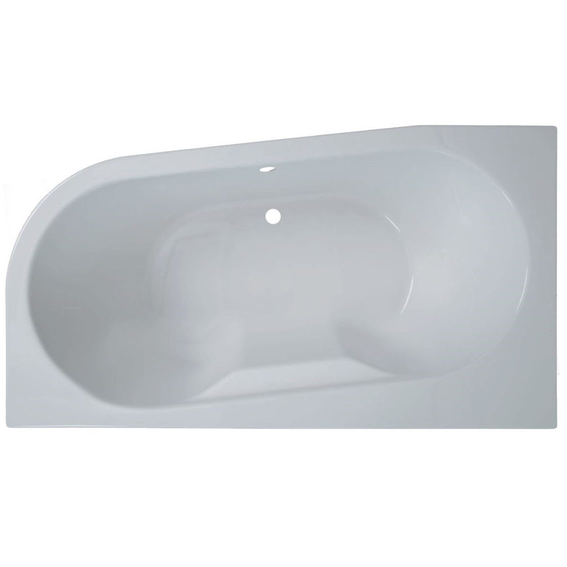 Raumspar-Badewanne Livia L, links 180 x 100 cm Raumspar-Badewanne Livia L, links 180 x 100 cm