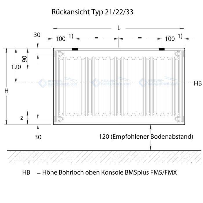 Logatrend C-Profil Kompakt-Heizkörper 11-900-400 - 4