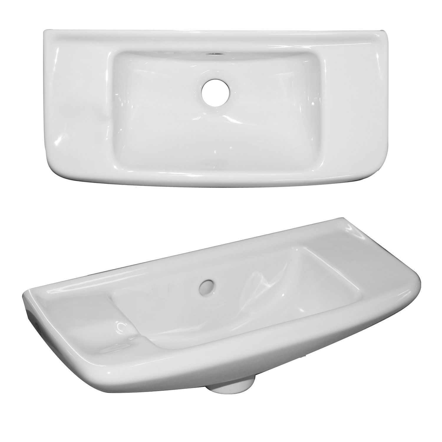 Handwaschbecken "Saval 2.0" OHNE Hahnloch Handwaschbecken "Saval 2.0" OHNE Hahnloch
