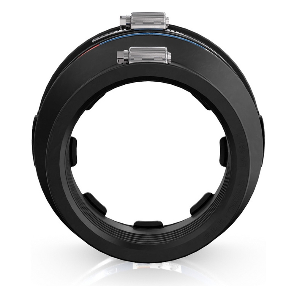 Adapterkupplung CAC1155, 100 - 115 mm x 75 - 90 mm Spezialverbinder für Abwasserrohre - 4
