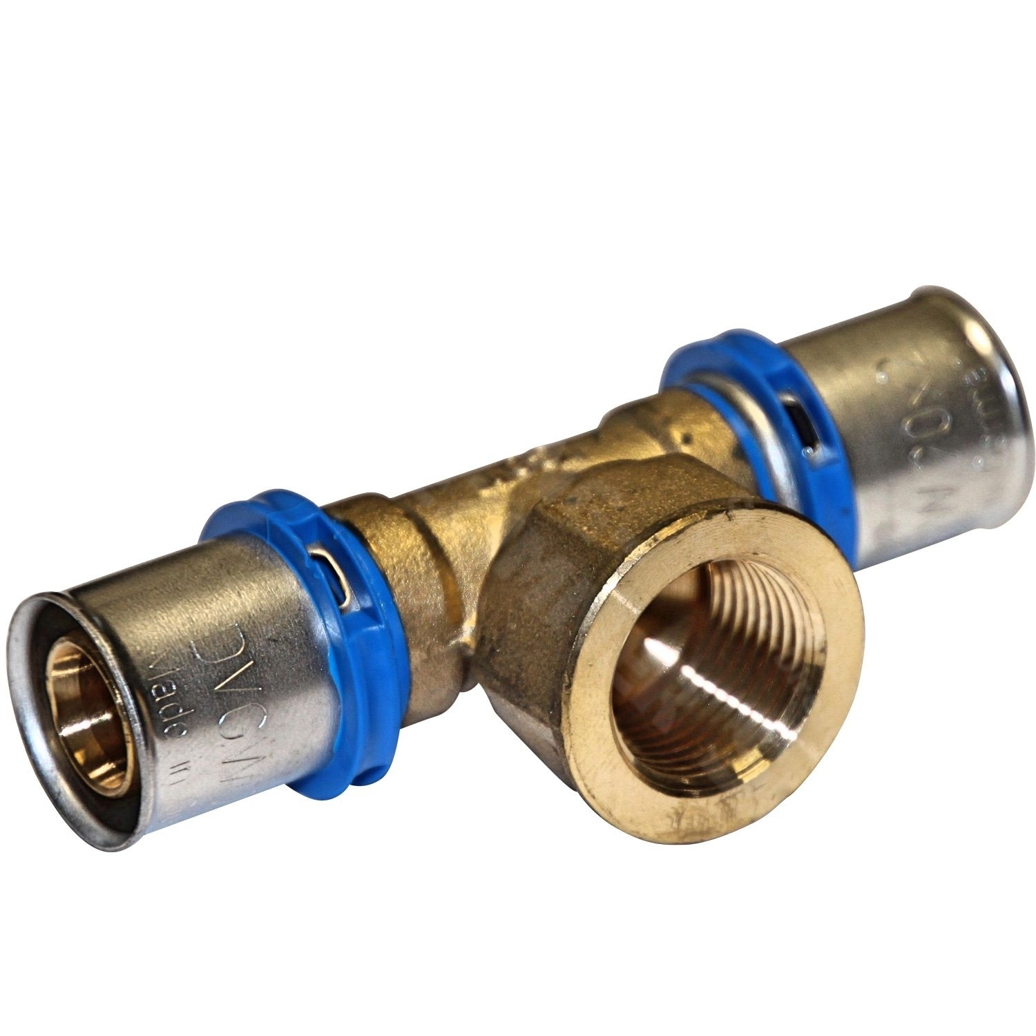 Pressfitting T-Stück Überg. IG 32x1/2"x32