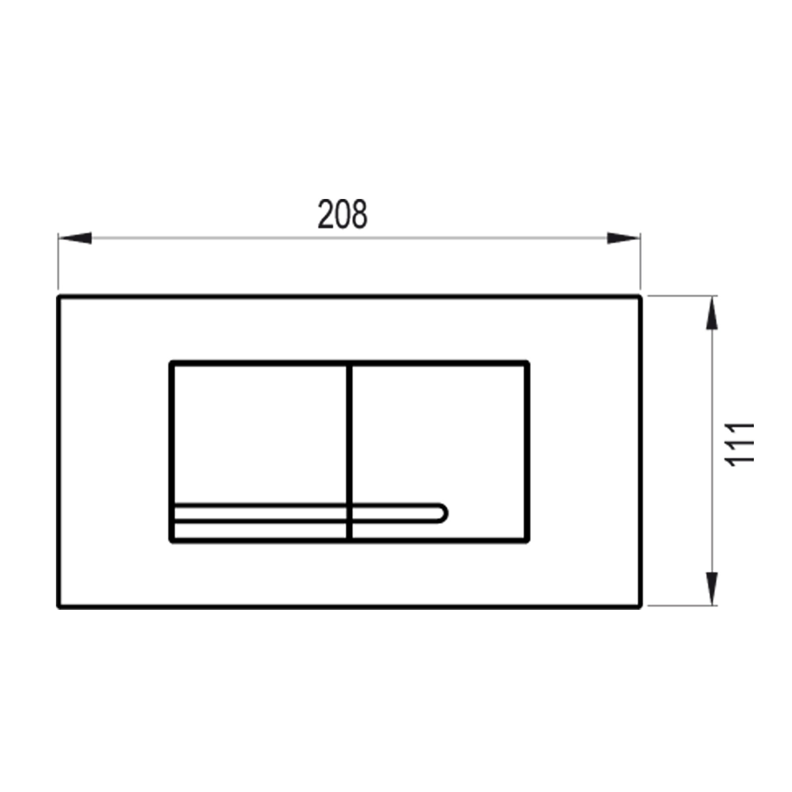 Excellent XT WC-SET Vorwandelement mit Tiefspül WC, Kantos, WC Sitz Element Höhe: 83 cm - 5