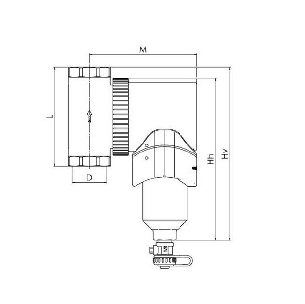 Logafix Magnetit-/Schlammabscheider 22 mm - 2