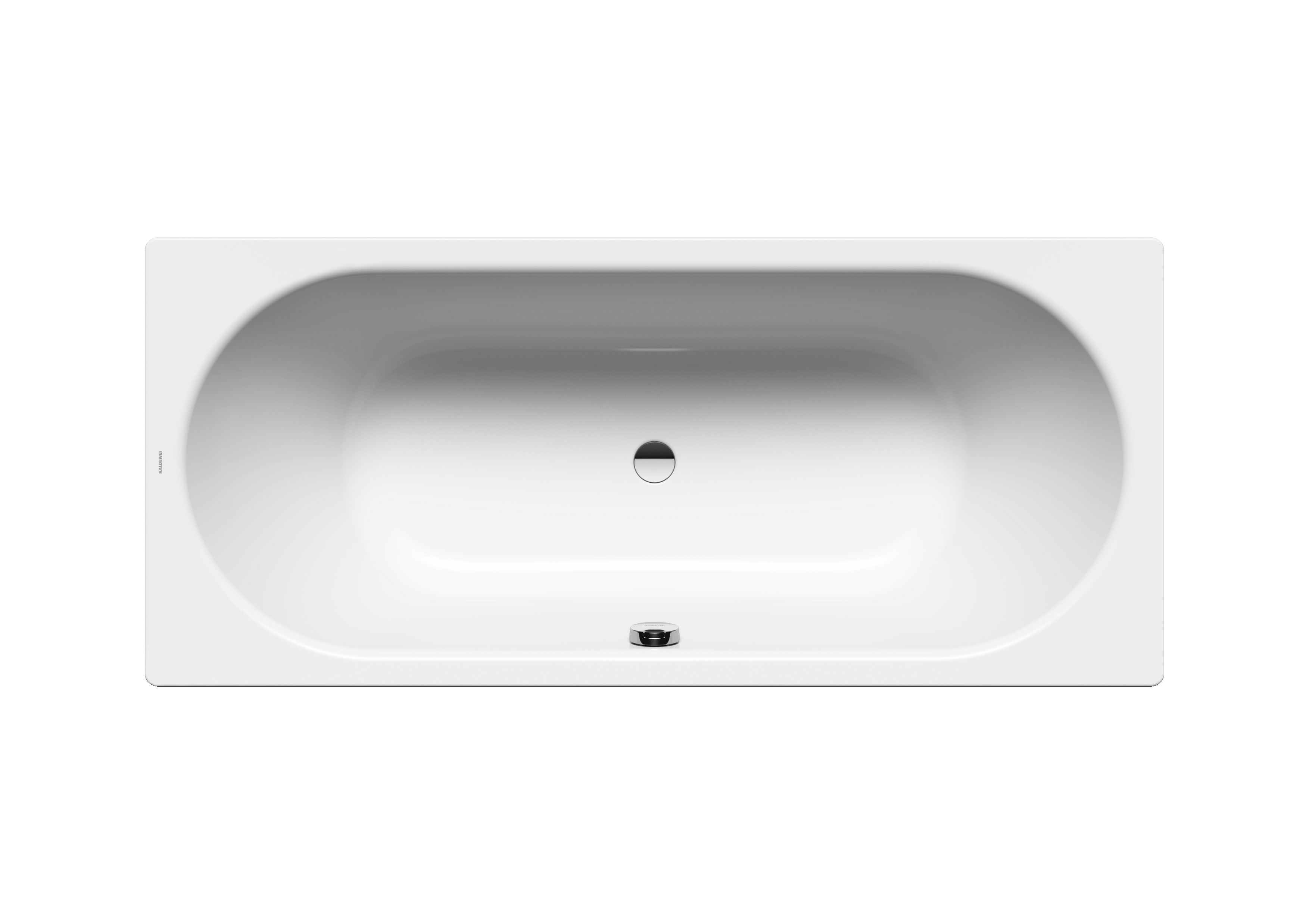 Badewanne Classic Duo 180x80 cm, weiß #110 + 5032 + Ablauf - 1