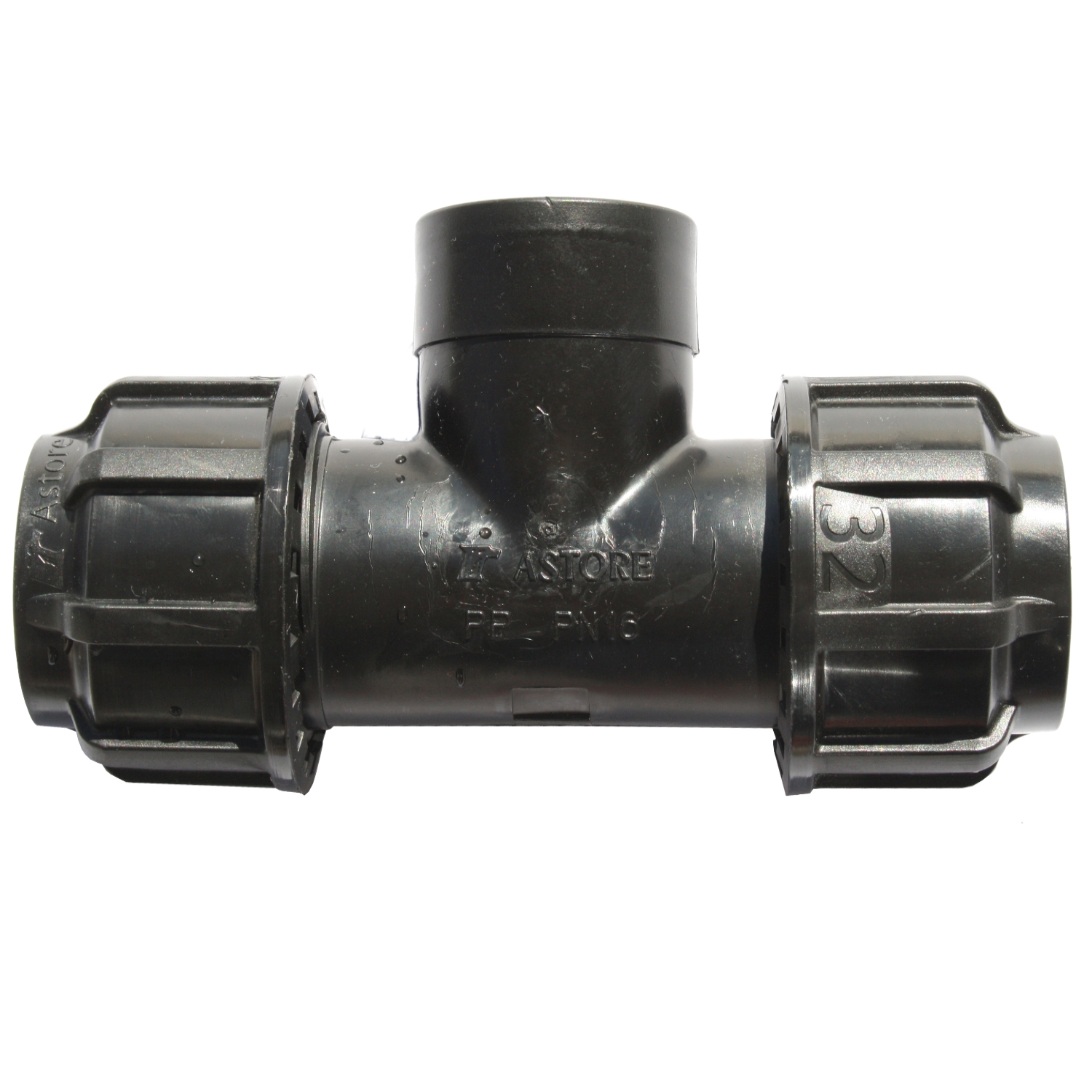 PE T-Stück mit IG 32x1"x32