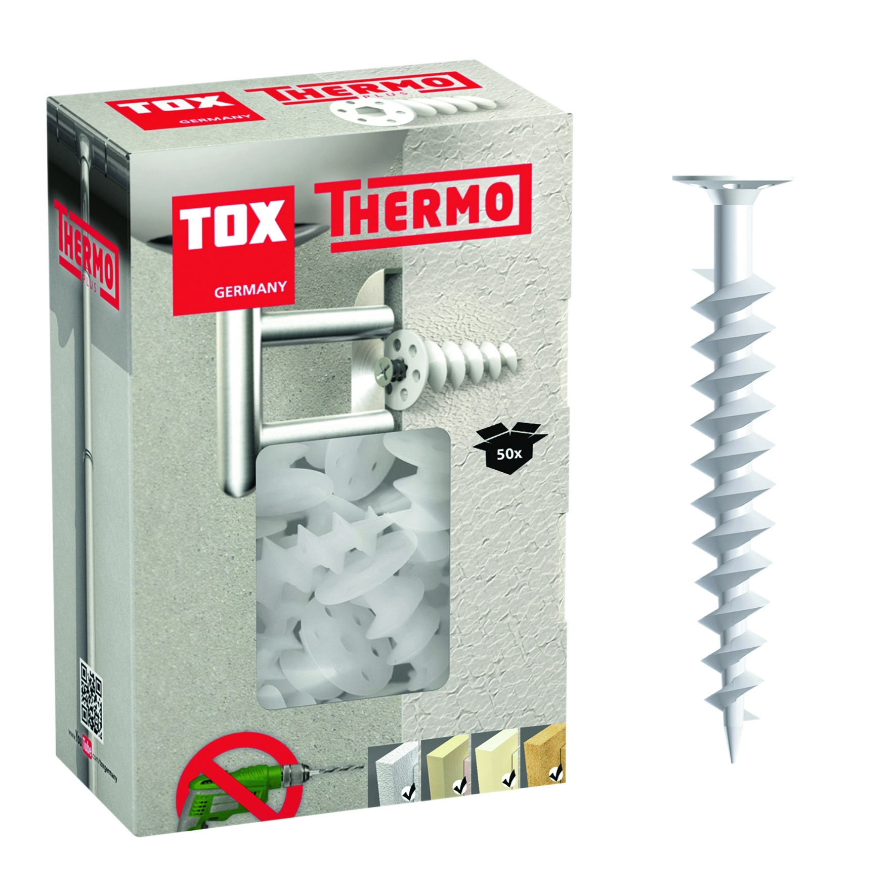 Dämmstoffdübel Thermo 50 mm - 1