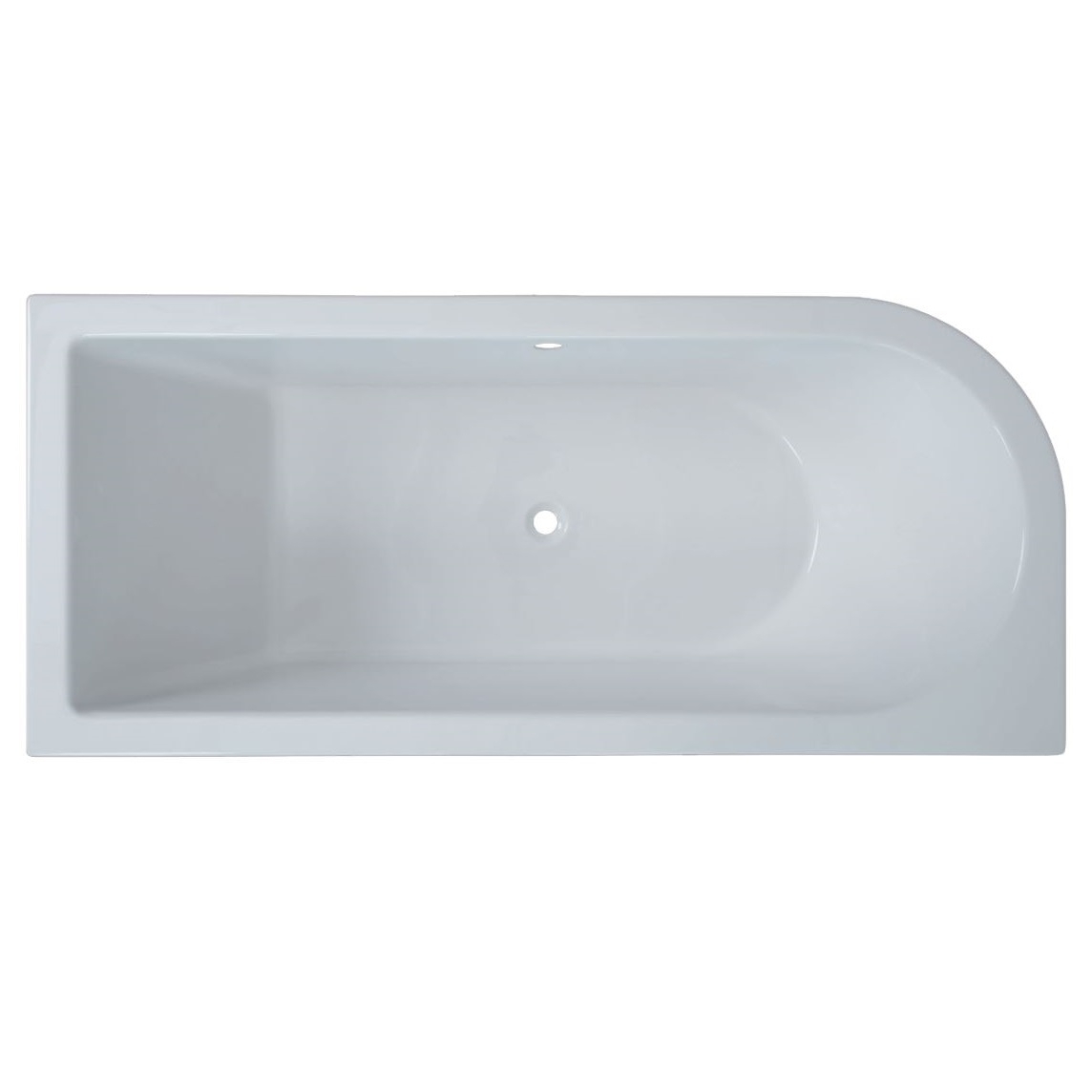 Raumspar-Badewanne Gabriele R rund 180x80 cm Raumspar-Badewanne Gabriele R rund 180x80 cm